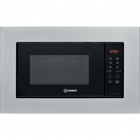 Built in microwave oven: stainless steel colour - 0