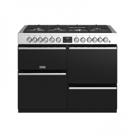 Stoves 110 cm Precision Deluxe Range Cooker Dual Fuel - Stainless Steel - A Rated