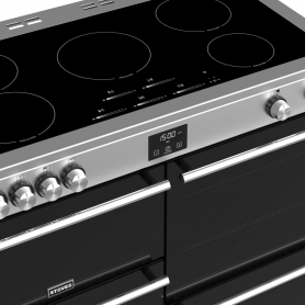 Stoves 110 cm Sterling Deluxe Electric Induction Range Cooker - Stainless Steel - A Rated - 2