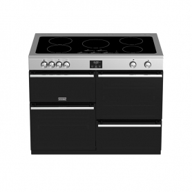 Stoves 110 cm Sterling Deluxe Electric Induction Range Cooker - Stainless Steel - A Rated - 3