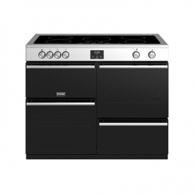 Stoves 110 cm Sterling Deluxe Electric Induction Range Cooker - Stainless Steel - A Rated - 0