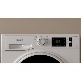 Hotpoint H3D91WBUK 9Kg Condenser Tumble Dryer - White - B Rated - 1