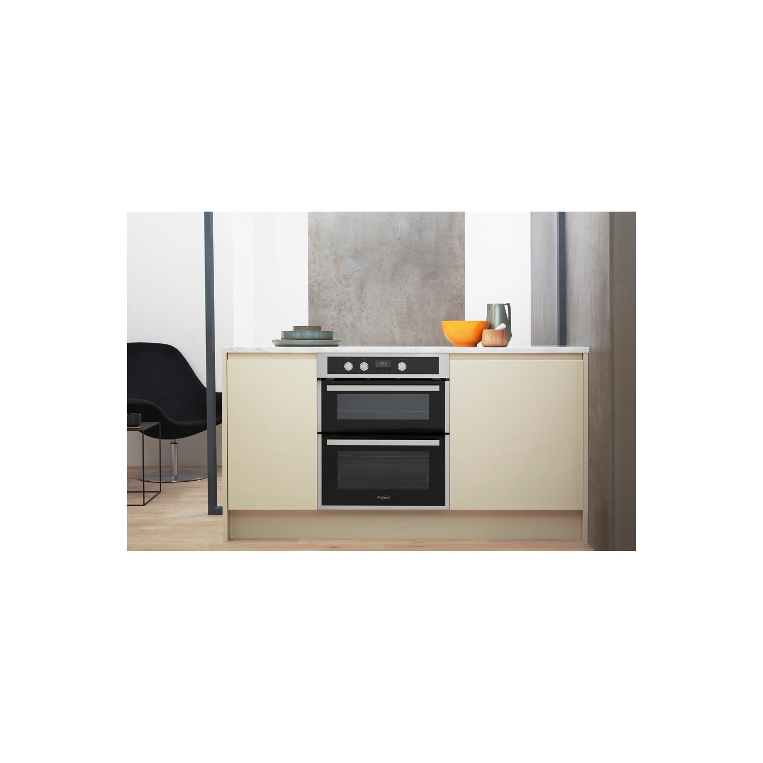 Whirlpool 60cm Built-Under Electric Oven - Stainless Steel - A Rated - 2