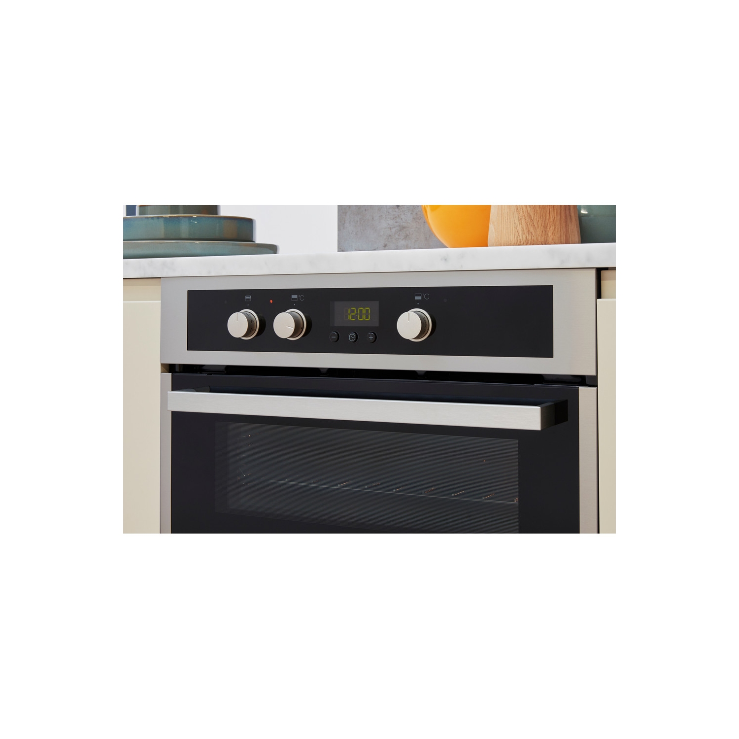 Whirlpool 60cm Built-Under Electric Oven - Stainless Steel - A Rated - 7