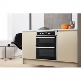 Whirlpool 60cm Built-Under Electric Oven - Stainless Steel - A Rated - 8