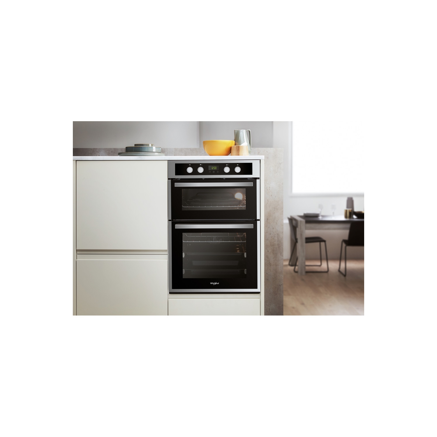 Whirlpool 60cm Built-In Electric Oven - Stainless Steel - A Rated - 4