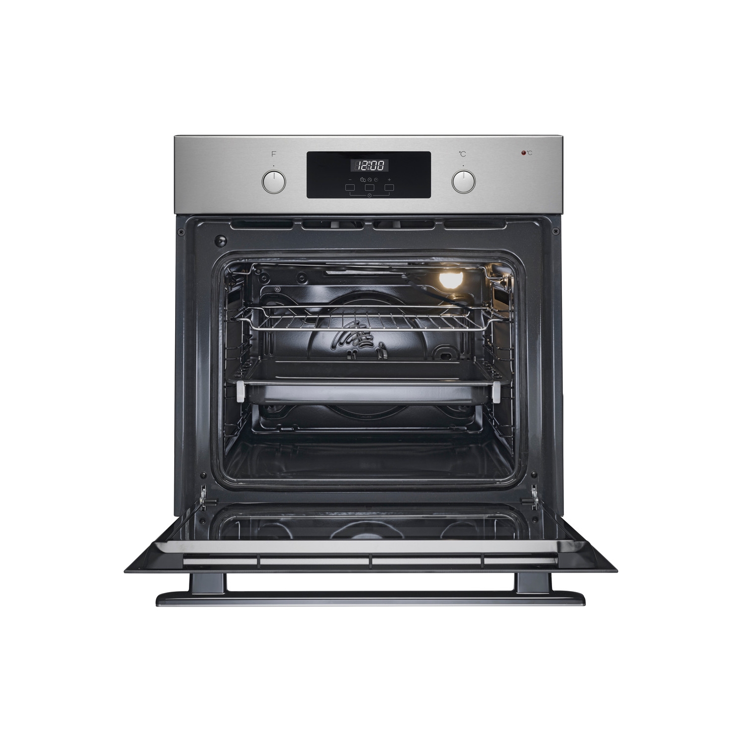 Whirlpool 60cm Built-In Electric Oven - Stainless Steel - A Rated - 2