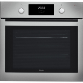 Whirlpool 60cm Built-In Electric Oven - Stainless Steel - A Rated
