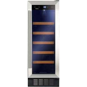 Amica 30cm Wine Cooler - Stainless Steel - A Rated