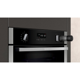 Neff B3AVH4HH0B 60cm Built-In Electric Oven - Stainless Steel - 1