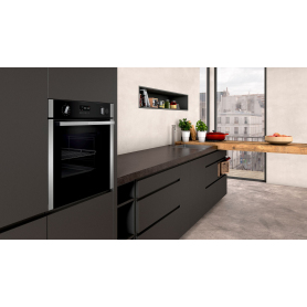 Neff B3AVH4HH0B 60cm Built-In Electric Oven - Stainless Steel - 3