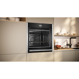 Neff B54CR71N0B 60cm Built-In Electric Oven - Stainless Steel - 3