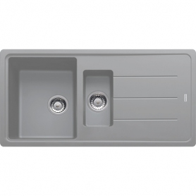 Franke BFG 651 Stone Grey Single Bowl Reversible Sink With Tap