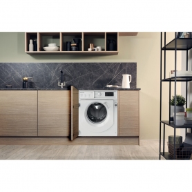 Hotpoint 7/5kg Built-in Washer Dryer - B Rated - White - 1