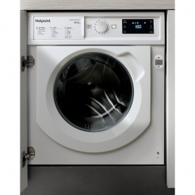 Hotpoint 8/6kg Built-In Washer Dryer - White - A Rated