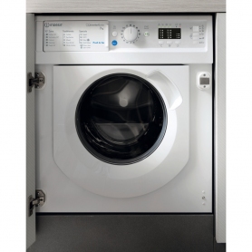 Indesit Built In 7kg 1200 Spin Washing Machine - White - A+++ Rated - 0