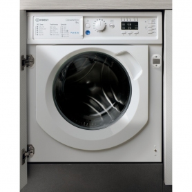 Indesit 8kg 1200 Spin Washing Machine - White - A+++ Rated