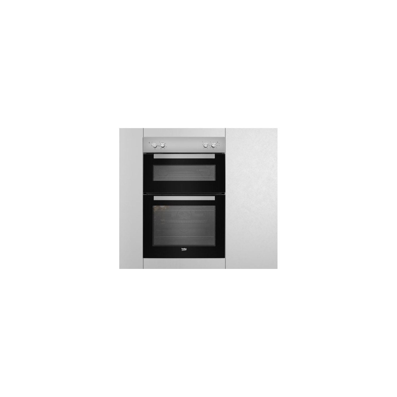 Beko Electric Double Oven - Silver - A Rated - 3