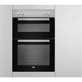 Beko Electric Double Oven - Silver - A Rated - 3