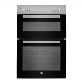 Beko Electric Double Oven - Silver - A Rated - 0