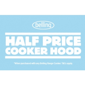 Belling 100 cm Farmhouse Electric Range Cooker - Cream - A Rated - 1