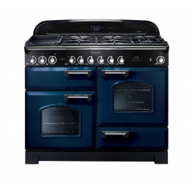 Rangemaster Classic Deluxe 110 cm Range Cooker Dual Fuel - A Rated - 6