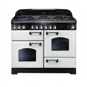 Rangemaster Classic Deluxe 110 cm Range Cooker Dual Fuel - A Rated