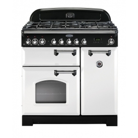 Rangemaster Classic Deluxe 90 cm Range Cooker Dual Fuel - A Rated