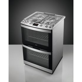 AEG 60cm Dual Fuel Cooker - Stainless Steel - A Rated - 2