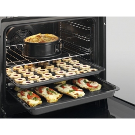 AEG 60cm Dual Fuel Cooker - Stainless Steel - A Rated - 7