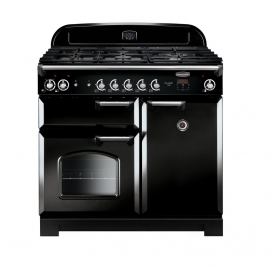 Rangemaster Classic 100 cm Range Cooker Dual Fuel - A Rated