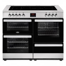 Belling 110 cm Cookcentre Electric Range Cooker - Stainless Steel - A Rated