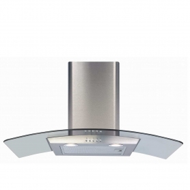 CDA 80 cm Cooker Hood - Stainless Steel - D Rated