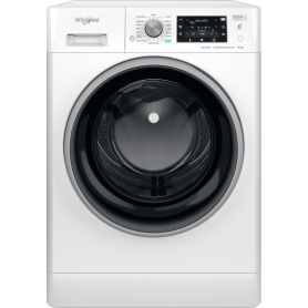 Whirlpool 8 kg 1400 Spin Washing Machine - White - 0