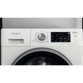 Whirlpool 8 kg 1400 Spin Washing Machine - White - 3