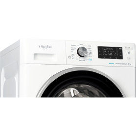 Whirlpool 8 kg 1400 Spin Washing Machine - White - 4