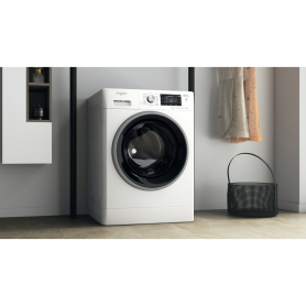 Whirlpool 8 kg 1400 Spin Washing Machine - White - 6