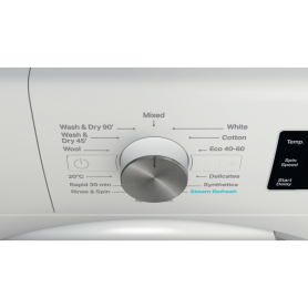 Whirlpool 9kg/6kg 1400 Spin Washer Dryer - White - 2
