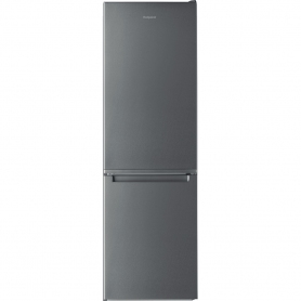 Hotpoint 60cm Fridge Freezer - Stainless Steel - A+ Rated