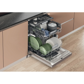 Hotpoint 15 Place Settings 60cm Dishwasher - Inox - C Rated - 7