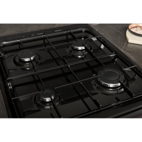 Hotpoint 50cm Gas Cooker - Black - A+ Energy Rated - 5