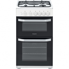 Hotpoint 50cm Gas Cooker - White - A+ Energy Rated - 0