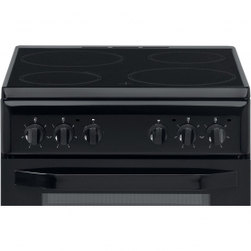 Hotpoint 50cm Electric Cooker - Black - A Energy Rated - 8