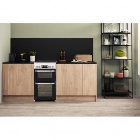 Hotpoint 50cm Electric Cooker - White - A Energy Rated - 3