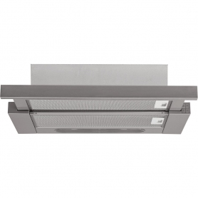 Hotpoint 60cm Chimney Hood - Stainless Steel - D Rated