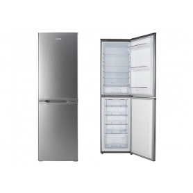 Hoover 55cm Frost Free Fridge Freezer - Stainless Steel - A+ Rated