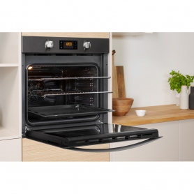 Indesit Built In Electric Single Oven - Stainless Steel - A+ Rated - 10