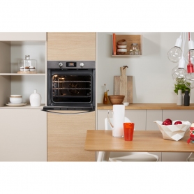 Indesit Built In Electric Single Oven - Stainless Steel - A+ Rated - 12