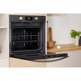 Indesit Built In Electric Single Oven - Stainless Steel - A+ Rated - 1