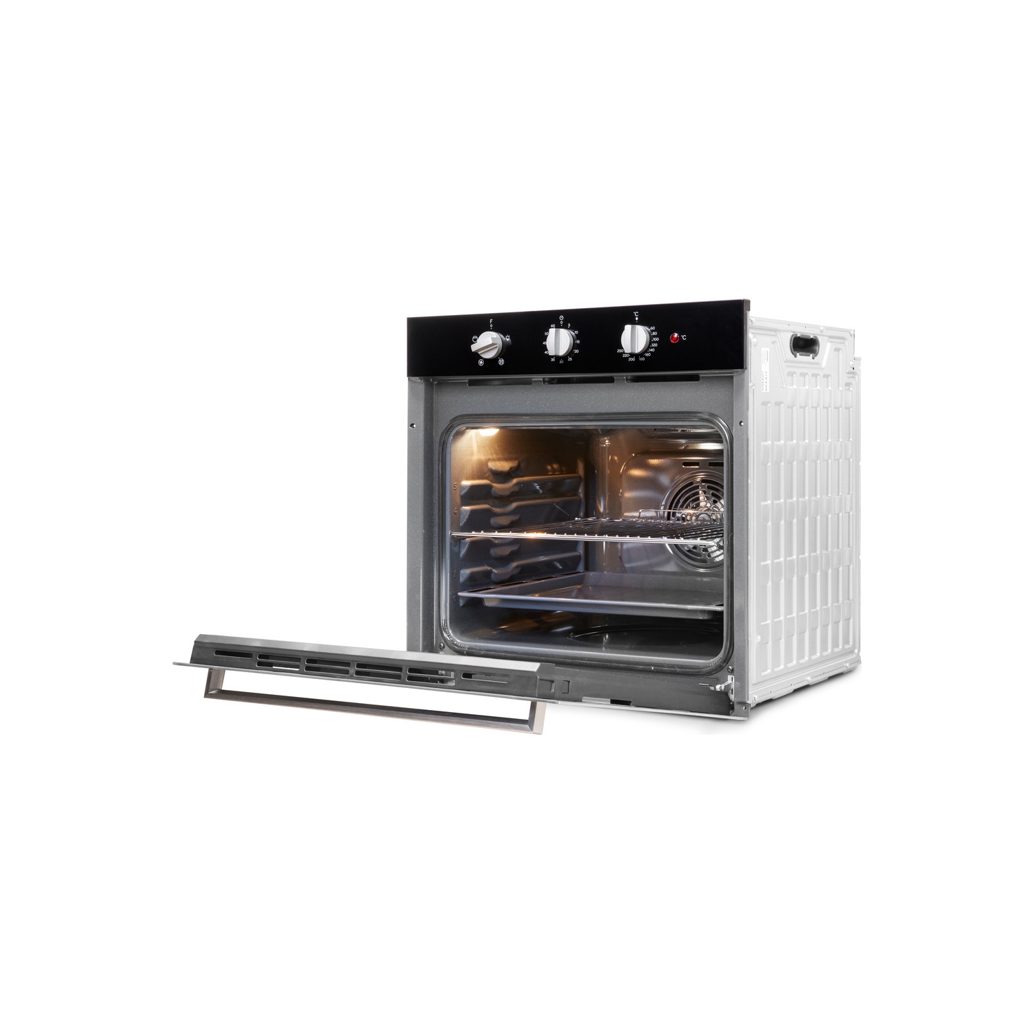 Indesit Built In Electric Single Oven - Black - A Rated - 2